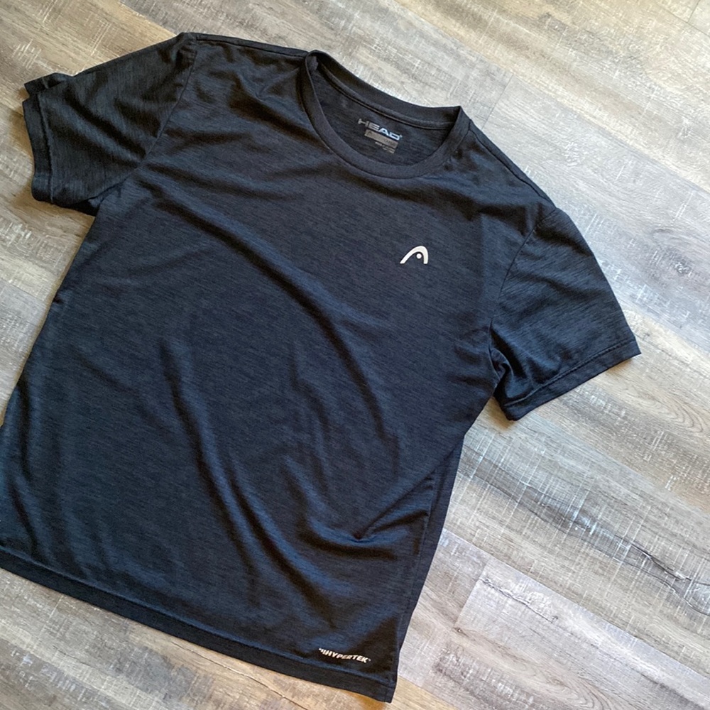 Head brand large 100% polyester shirt.